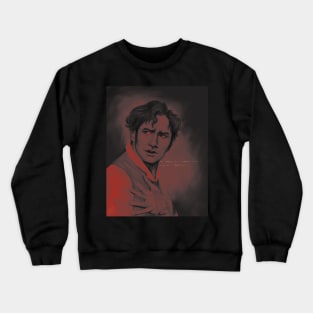 Jonathan Harker (from Dracula) a digital painting Crewneck Sweatshirt